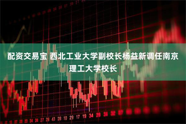 配资交易宝 西北工业大学副校长杨益新调任南京理工大学校长